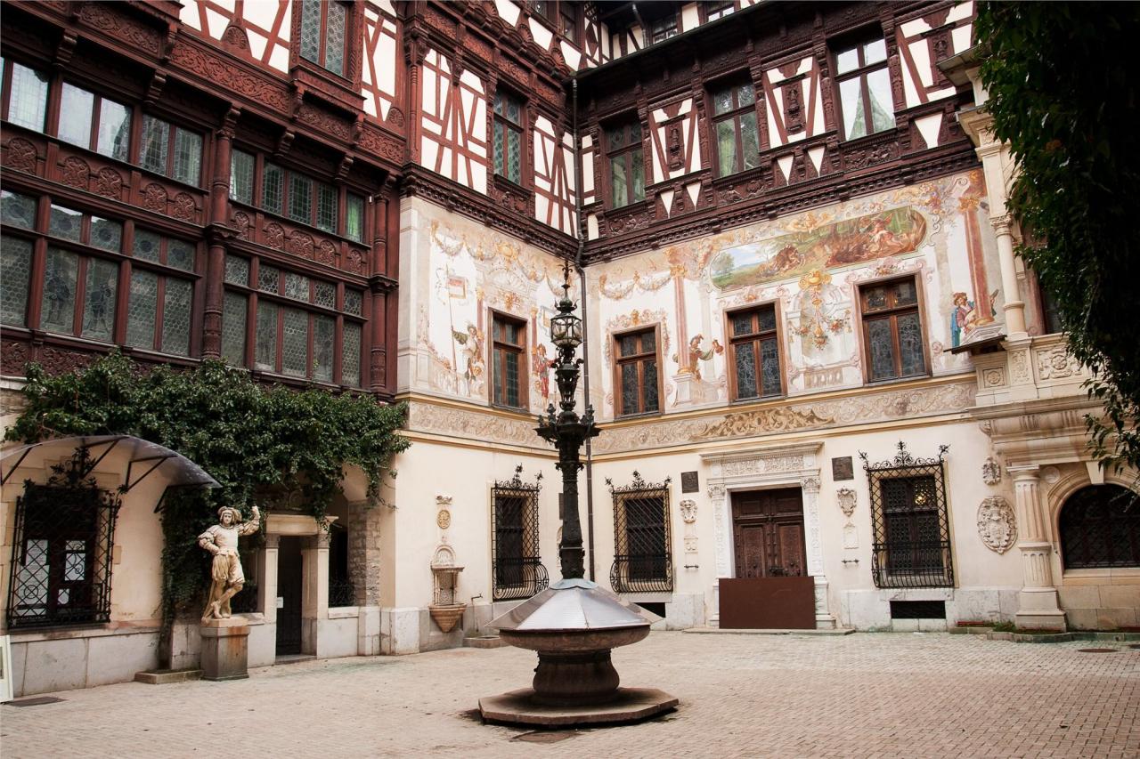 Rumunsko - Hrad Peles