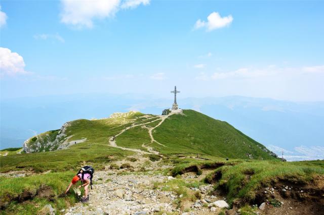 Na túře v Bucegi.
