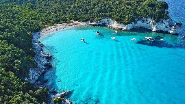 Řecko - ostrov Antipaxos