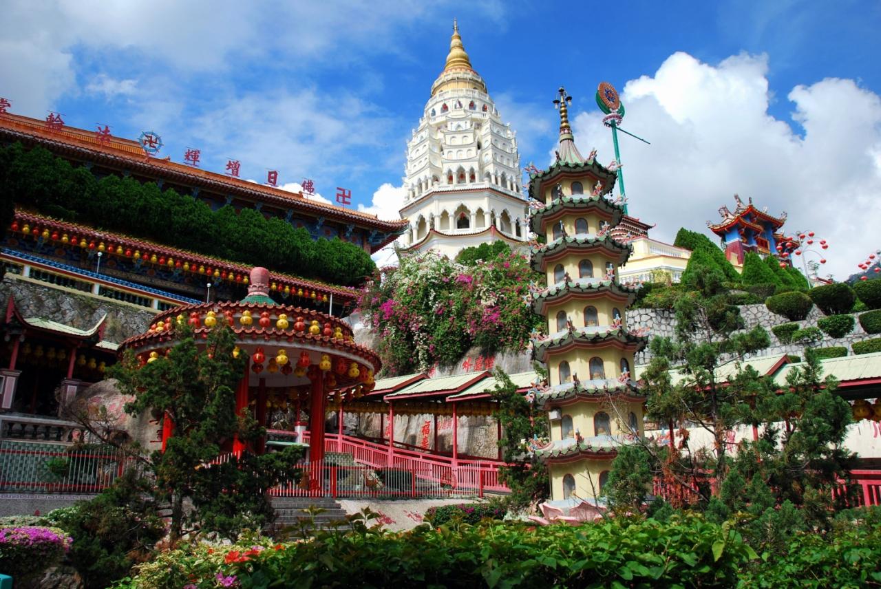 Malajsie - Penang Kek Lok Si - chrám