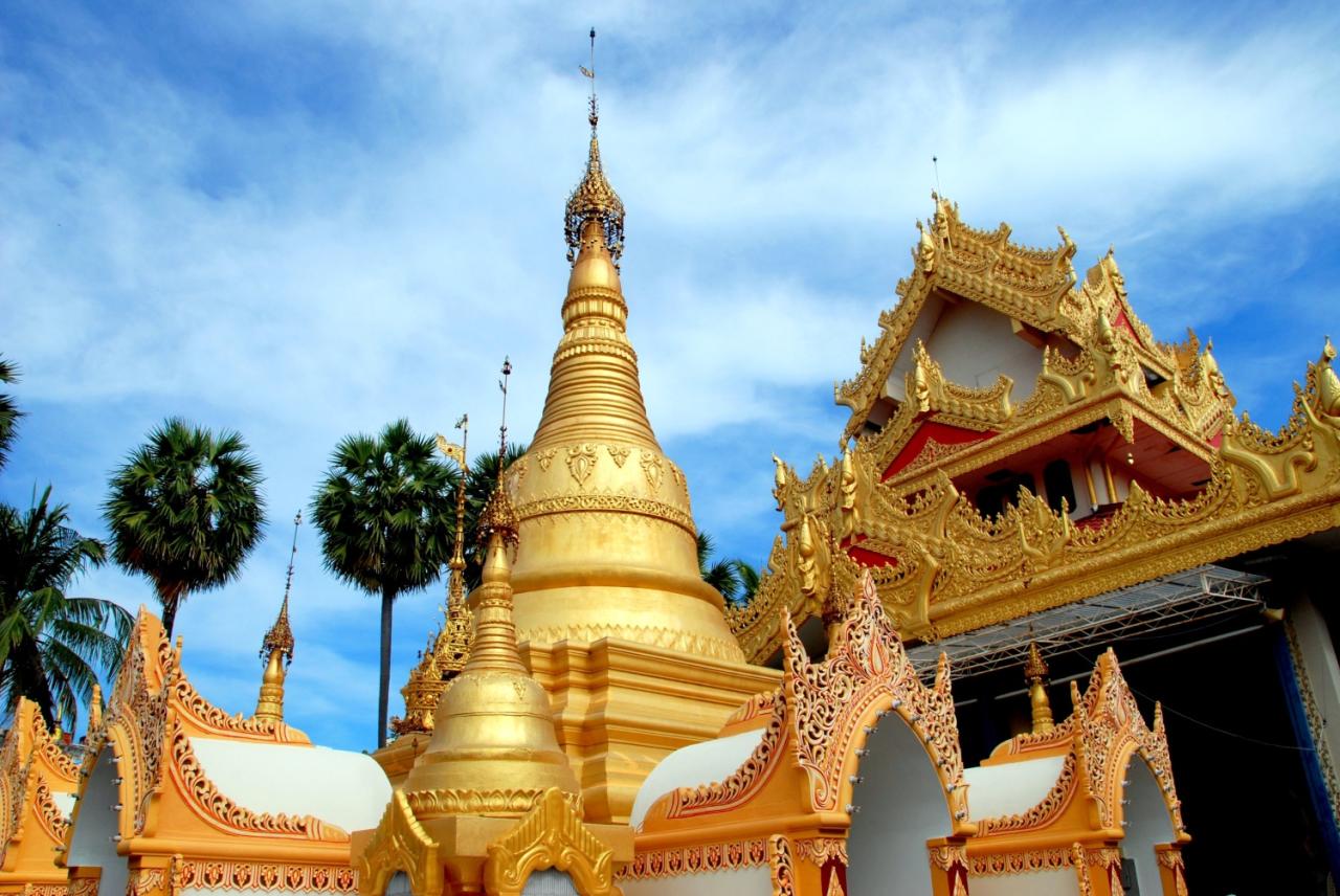 Malajsie - Penang Dhamikarama Burmese Temple