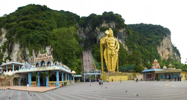 Malajsie - jeskyně Batu Caves