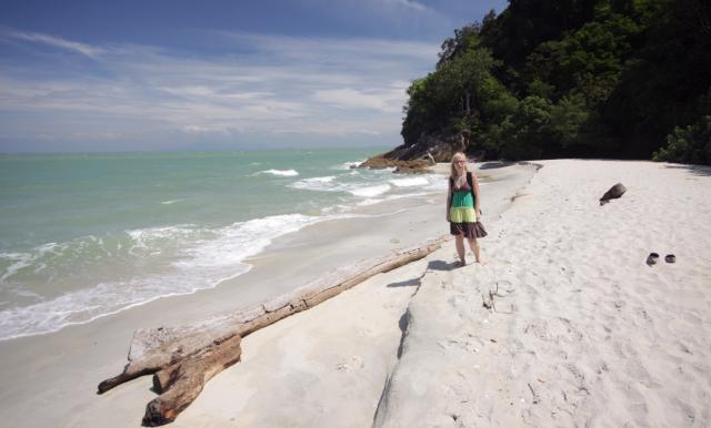 Malajsie - Penang Taman Negra - Monkey beach