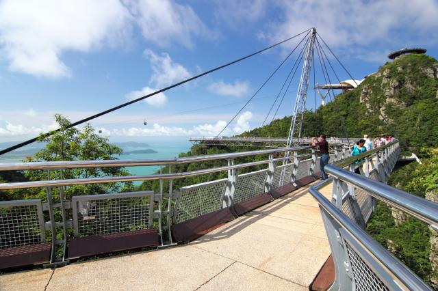 Malajsie Langkawi sky bridge