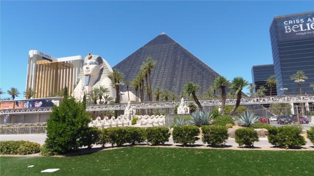 Las Vegas - kasíno Luxor