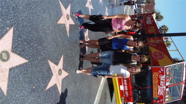 Los Angeles - Chodník slávy Walk of Fame