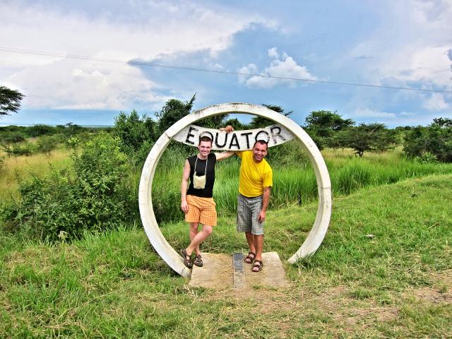Uganda - rovník