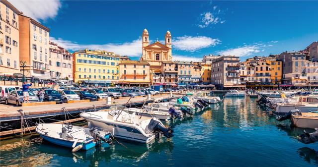 Bastia - ostrov Korsika