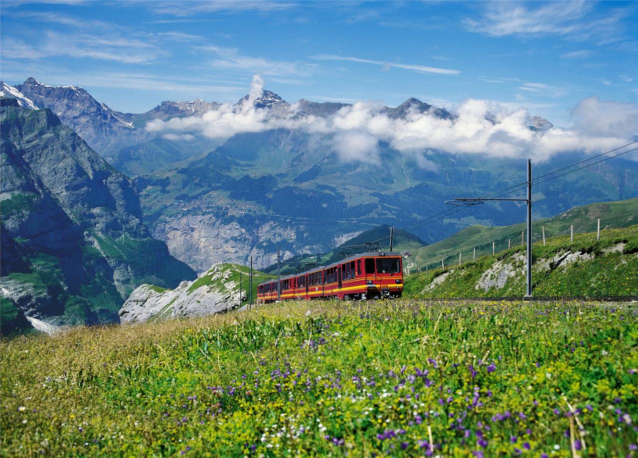 Pohodový týden v Alpách - Švýcarsko - Jungfrau – TOP OF EUROPE s kartou