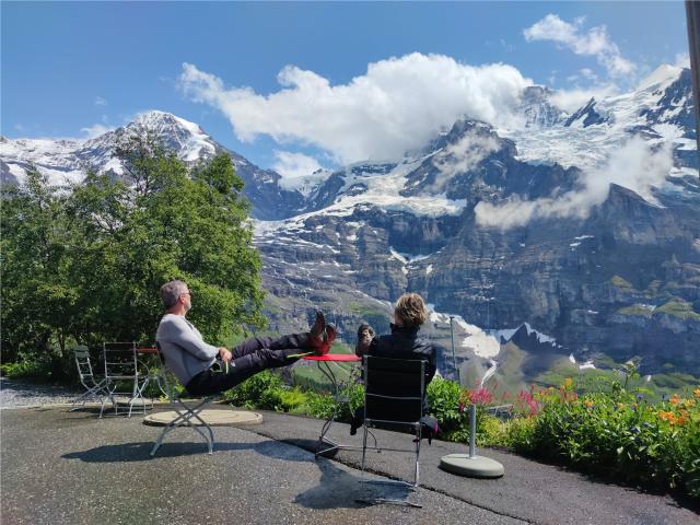 Wengern Alp - vyhlídka