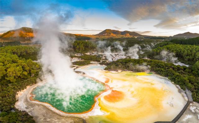 Nový Zeland - Rotorua
