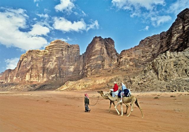 Poušť Wadi Rum