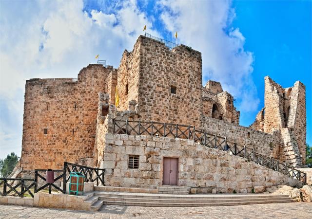 Jordánsko - Ajloun castle