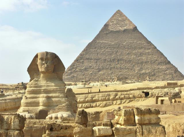 Egypt - pyramidy a sfinga