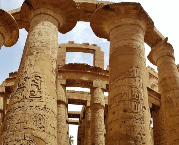 Egypt - chrám v Karnaku
