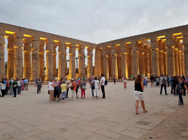 Egypt - chrám v Luxoru