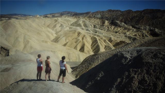 NP Údolí smrti - Zabriskie Point