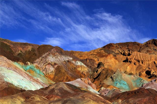 USA - Údolí smrti (Death Valley) - Artist's Pallette