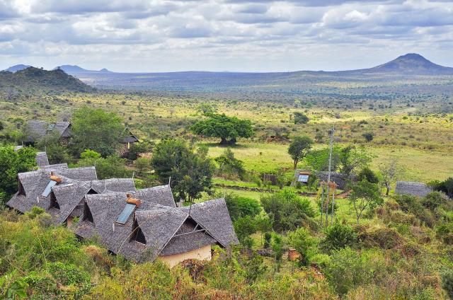 národní park Tsavo East Keňa