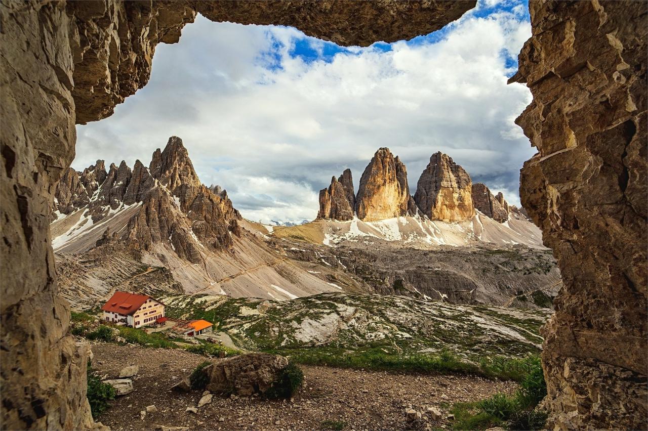 Itálie - Zahrada Dolomit