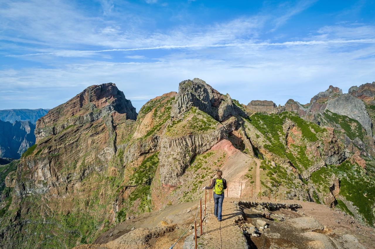 nenáročné horské přechody na ostrově Madeira
