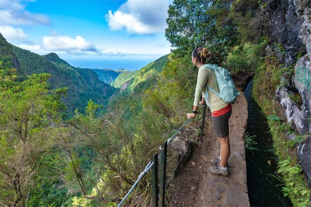 Výhledy z madeirských levád- portugalský ostrov Madeira