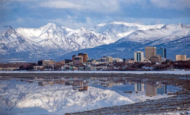 USA - Anchorage, Aljaška