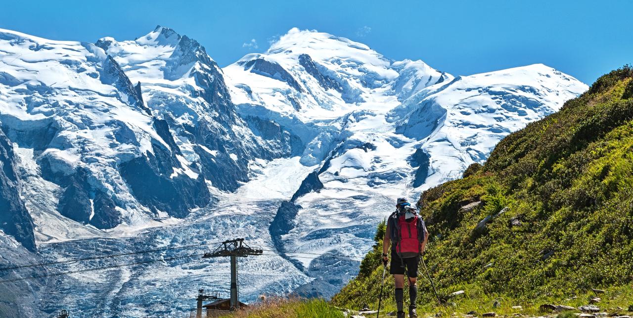 Pohodový týden v Alpách - Chamonix – Mont Blanc s kartou