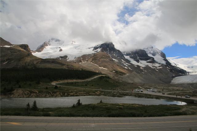 silnice Icefield Parkway