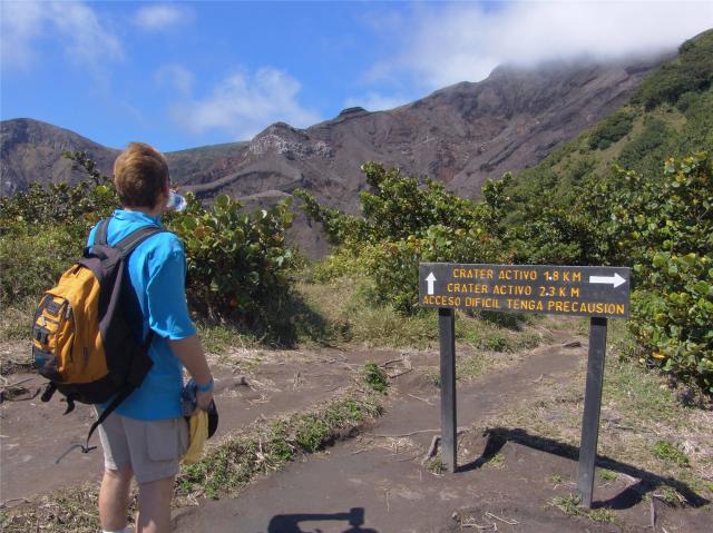 turistika v oblasti vulkánů