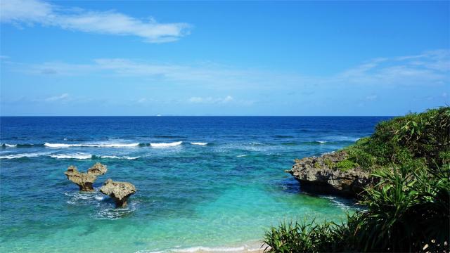 Japonsko - Okinawa - Heart Rock