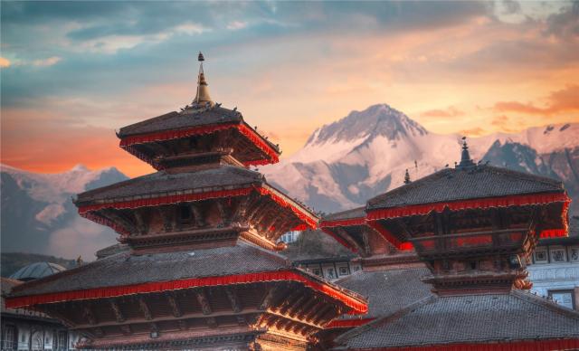 Nepal - posvátné město Patan v Údolí Káthmándú