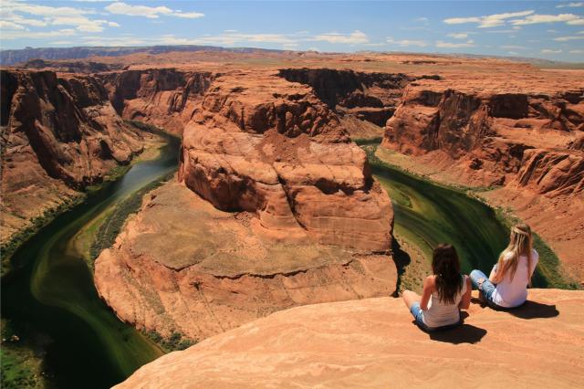meandry řeky Colorado - Horseshoe Bend (Arizona)