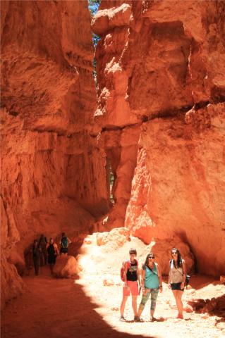 cesta Navajo Loop Trail v NP Bryce Canyon (Utah)