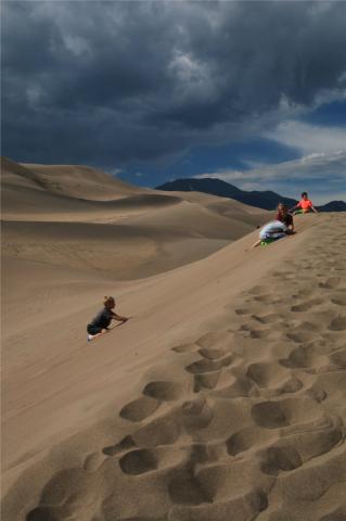 písečné duny Great Sand Dunes (Colorado)