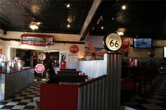 tradiční americké bistro ve Williamsu (Arizona)