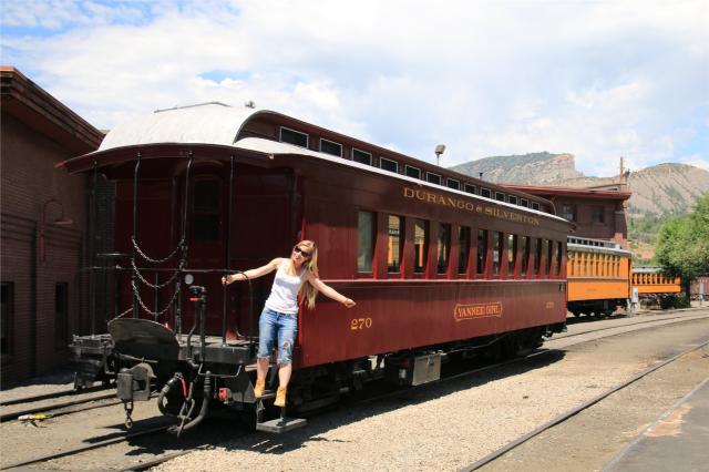 železniční stanice v Durangu (Colorado)