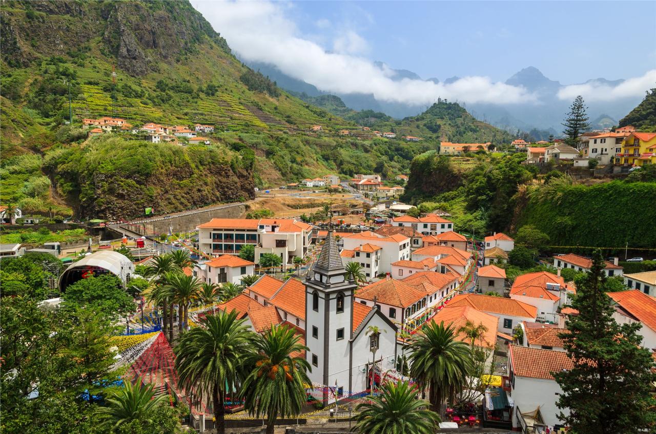 vesnice Sao Vicente - Madeira