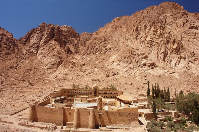 Egypt - Klášter svaté Kateřiny