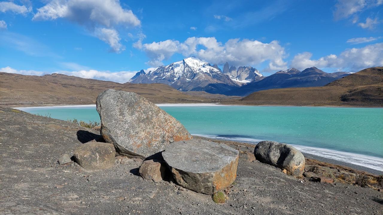 Led a oheň Patagonie