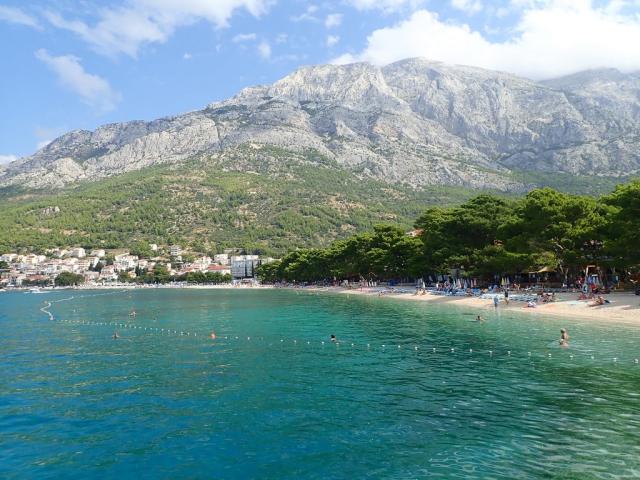 GRAND HOTEL SLAVIA, Baška Voda - pláž