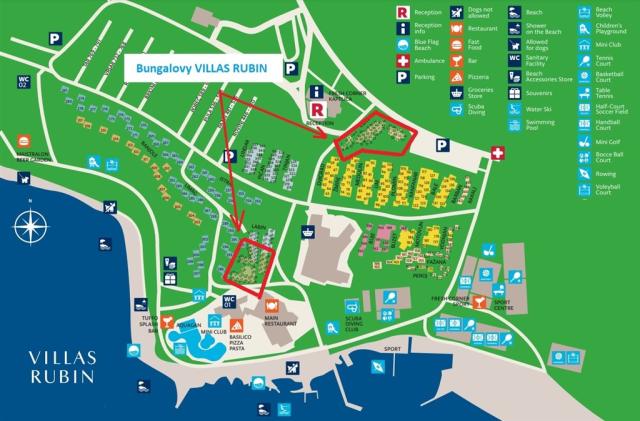 Bungalovy VILLAS RUBIN, Chorvatsko - Istrie - Rovinj, zobrazení
