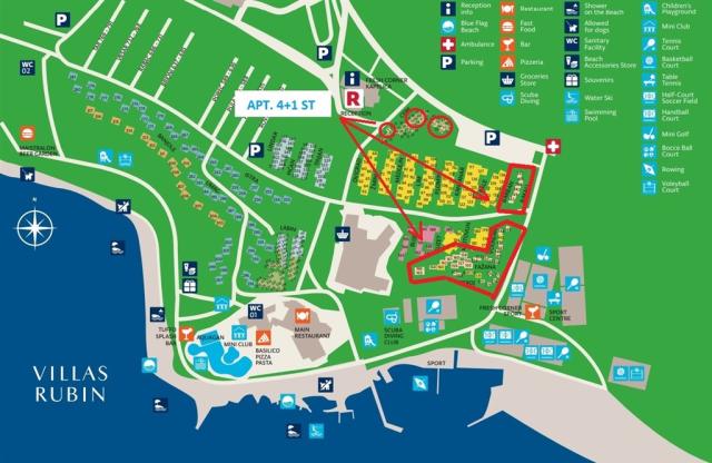 Apartmány VILLAS RUBIN, Chorvatsko - Istrie - Rovinj, zobrazení