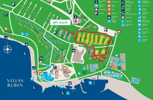 Apartmány VILLAS RUBIN, Chorvatsko - Istrie - Rovinj, zobrazení