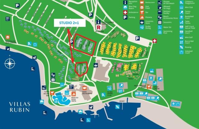 Apartmány VILLAS RUBIN, Chorvatsko - Istrie - Rovinj, zobrazení