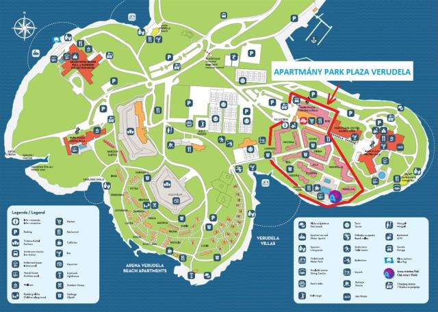 Apartmány PARK PLAZA VERUDELA, Chorvatsko - Istrie - Pula, zobr