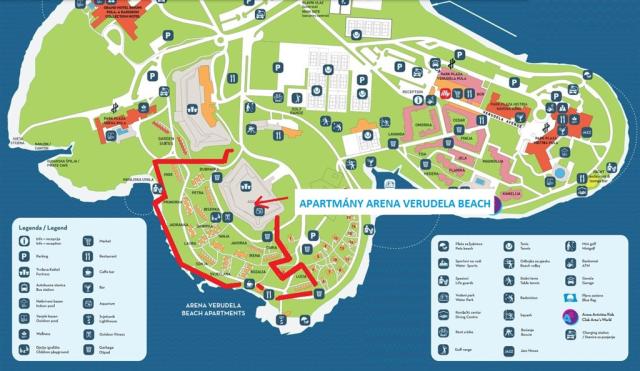 Apartmány ARENA VERUDELA BEACH, Chorvatsko - Istrie - Pula, zob
