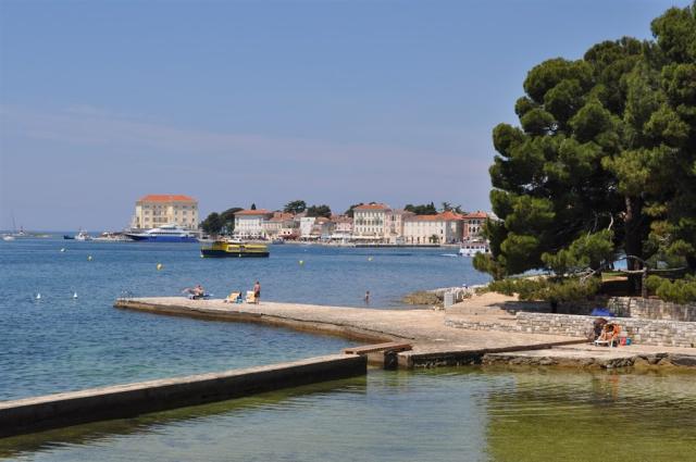 Hotel FLORES, Poreč - pláž
