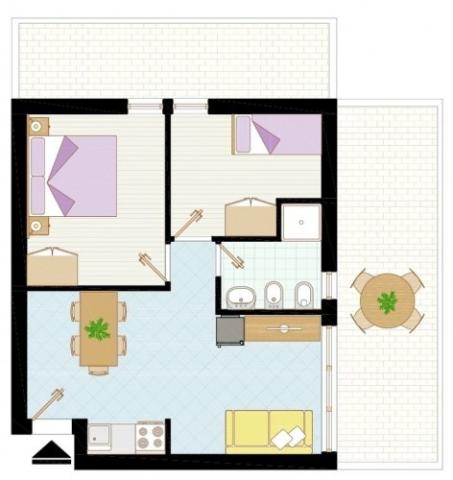Apartmány ACQUAVERDE, Itálie - Region Veneto - Bibione, zobraze