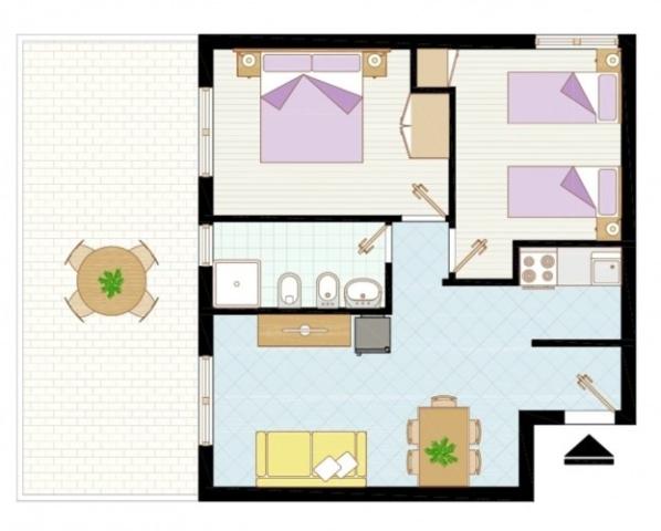 Apartmány TONIN A & B, Itálie - Region Veneto - Bibione, zobraz